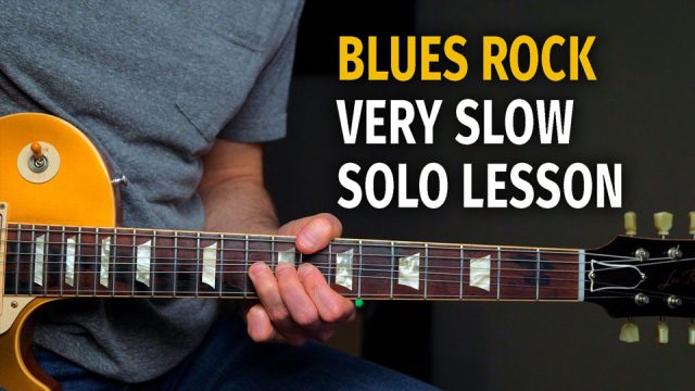 Slow Blues Rock Solo Lesson - Podcast 62