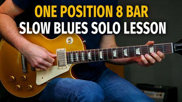 One Position 8 Bar Blues Solo Lesson - Podcast 77
